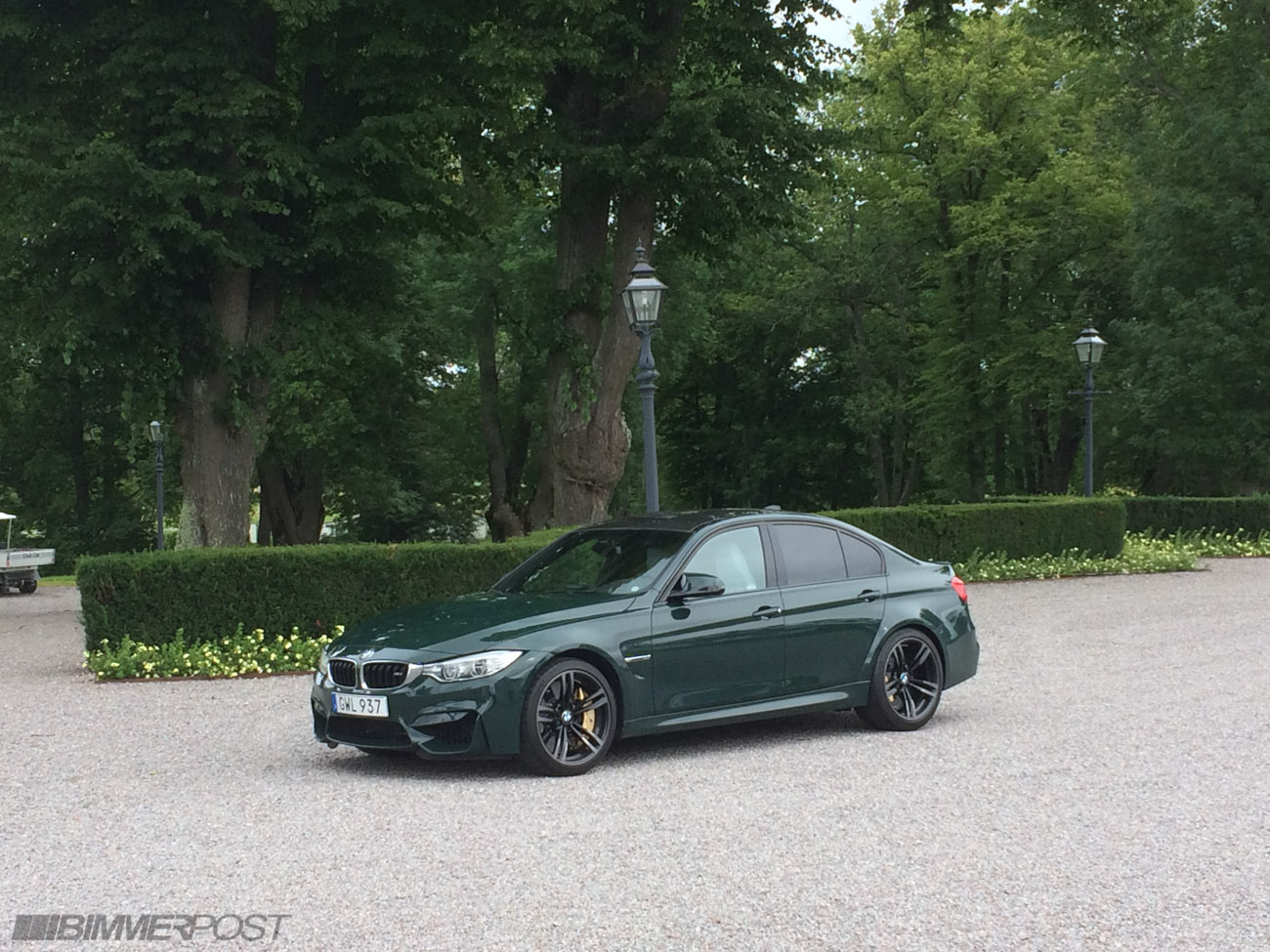 British Racing Green F80 M3 in Sweden
