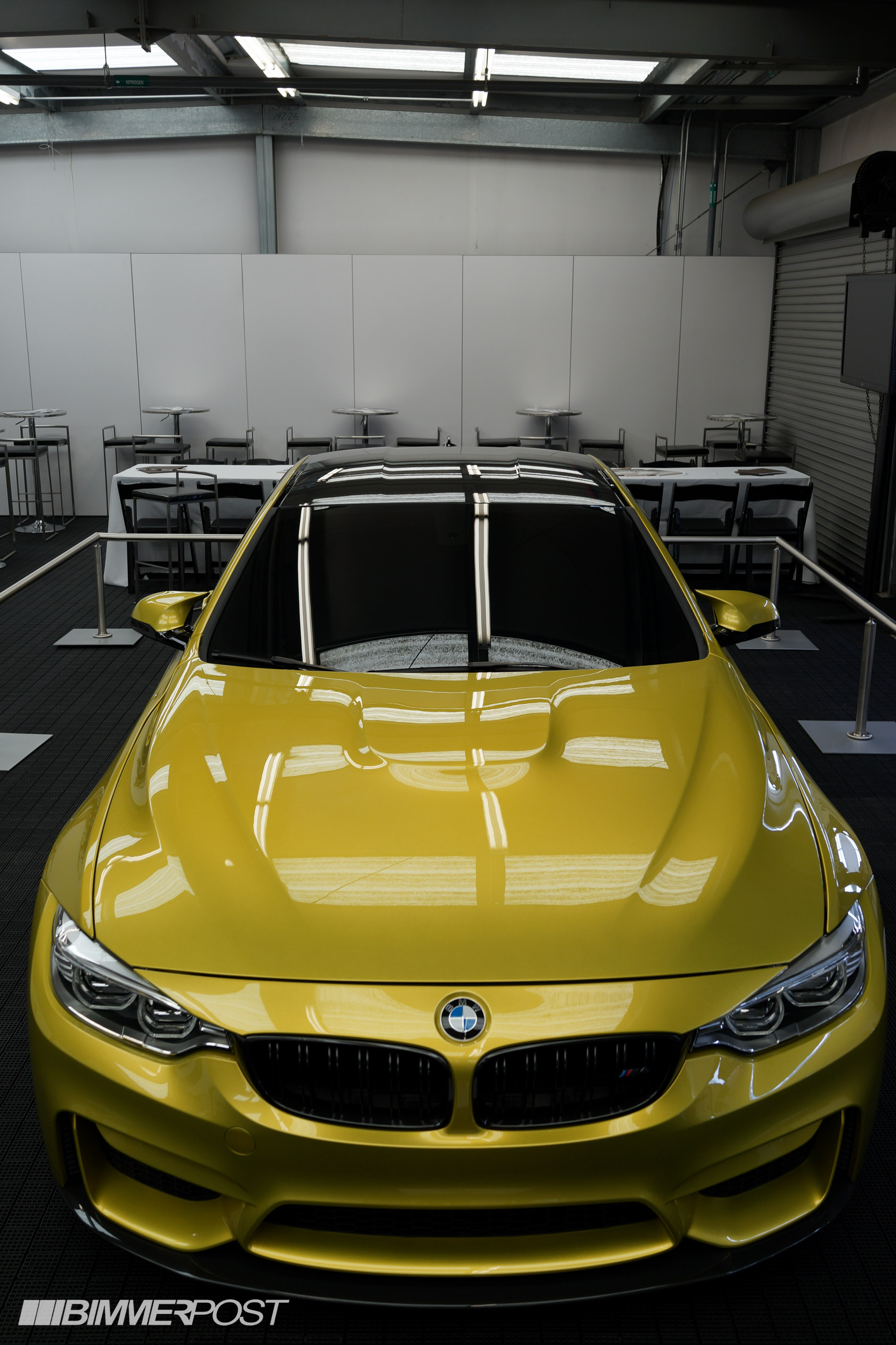 Imagine cars. BMW m4 DTM Yellow.
